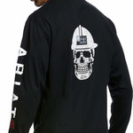 Ariat Ariat Mens FR Roughneck Skull Logo T-shirt