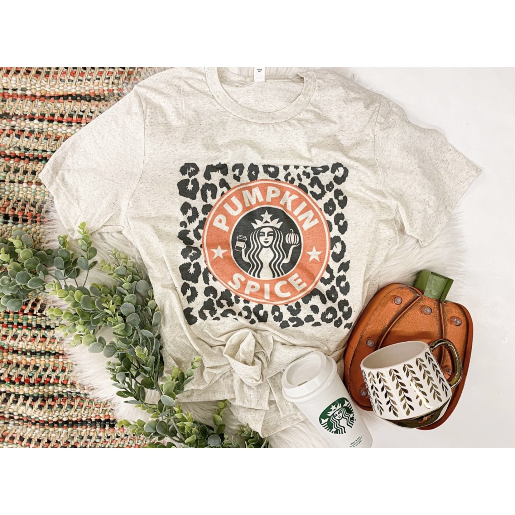 Pumpkin Spice Starbucks Logo Tee - Enterprise Crossing LLC.