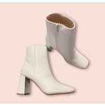 Tiffany White Leather Boots