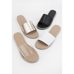 ccocci BEJEWELED | Clear Slide Sandals