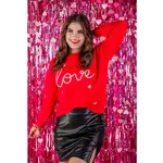 Jess Lea Love Without Limits Tinsel Sweater