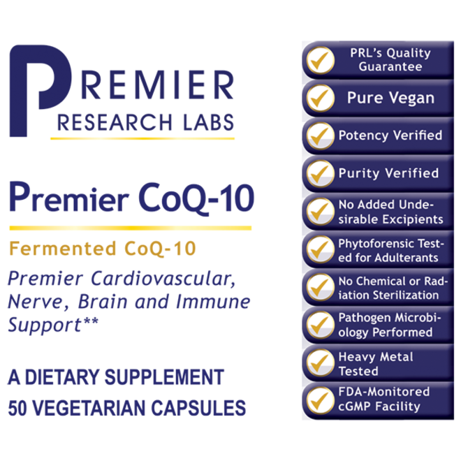 Premier CoQ-10 (50 Caps) (100 mg/cap)