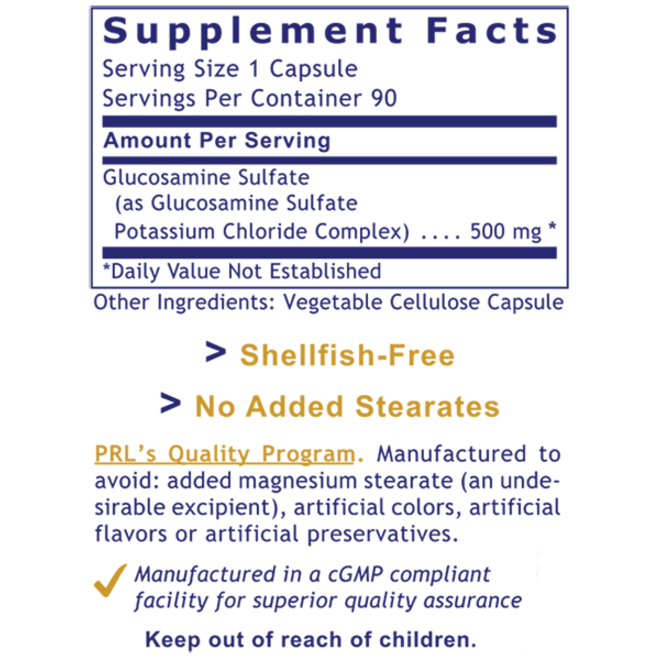 Premier Glucosamine (120 Caps) prev. Glucosamine Sulfate