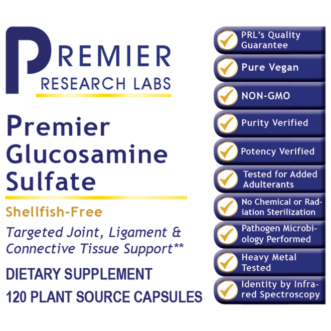 Premier Glucosamine (120 Caps) prev. Glucosamine Sulfate