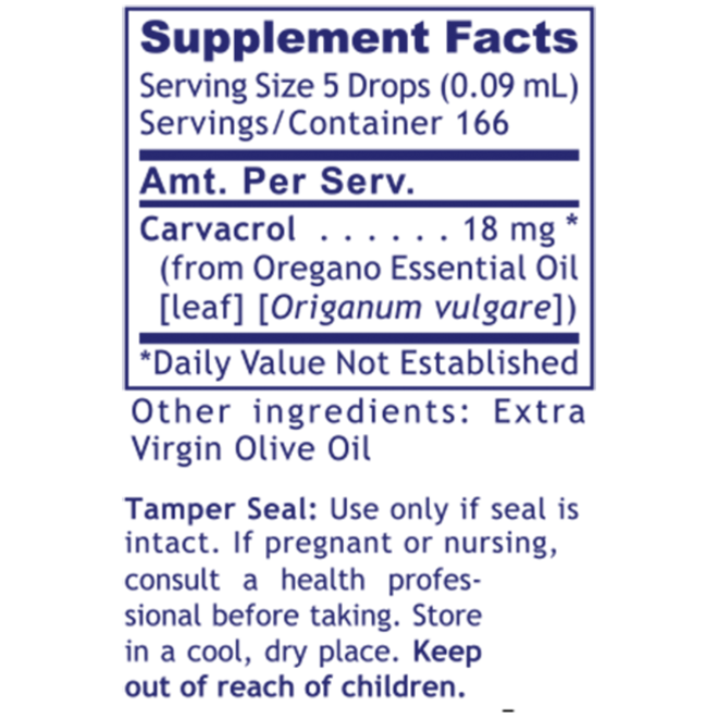 Oregano Oil (.5 fl oz)