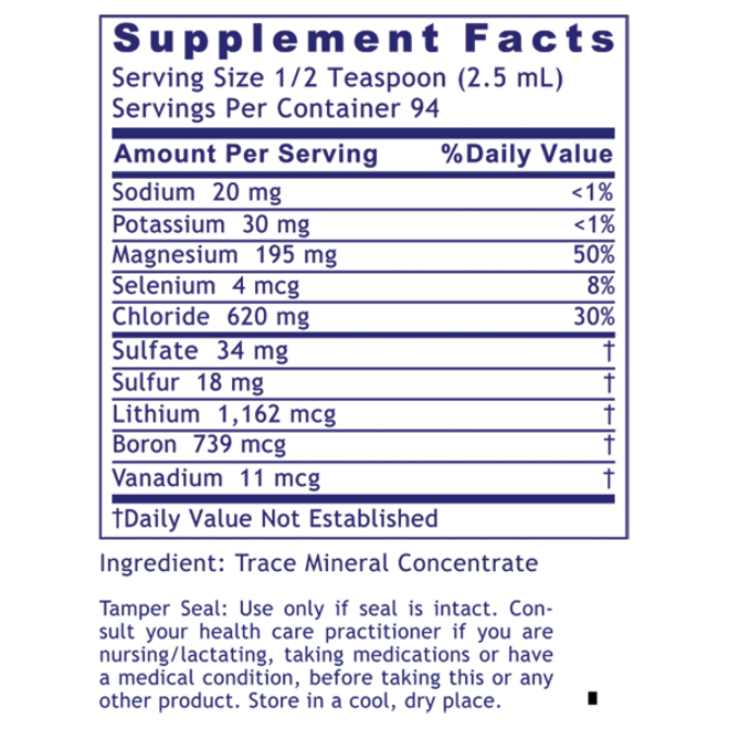 Premier pH Minerals (8 fl oz) prev. Polar Mins