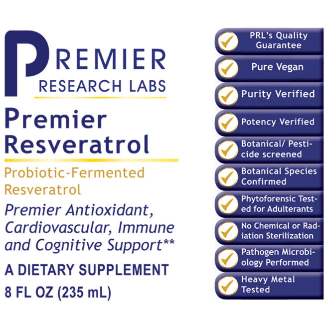 Resveratrol Liquid (8 fl oz) - ORIGINAL FORMULA