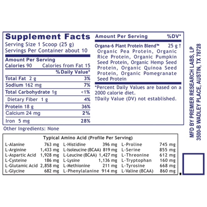 Premier Plant Protein (9oz)