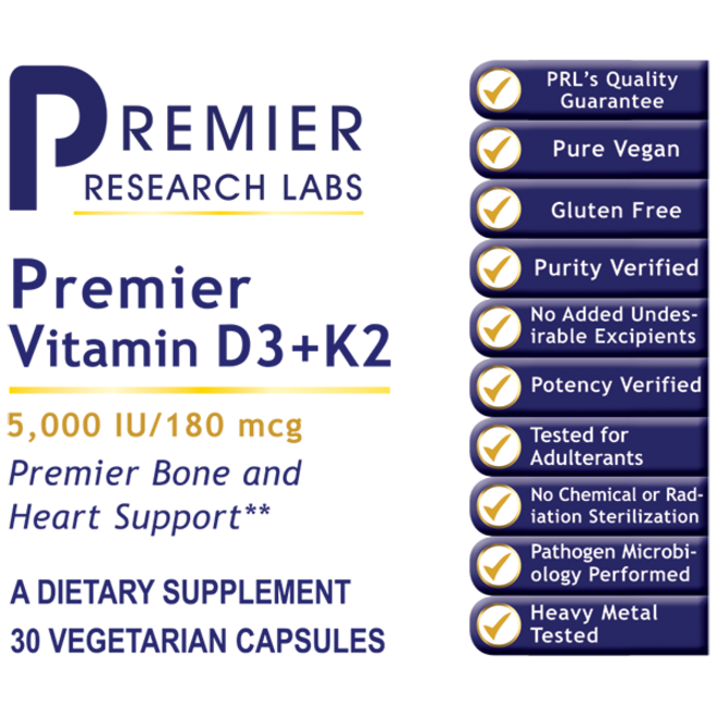 Vitamin D3+K2 (30 Vcaps)