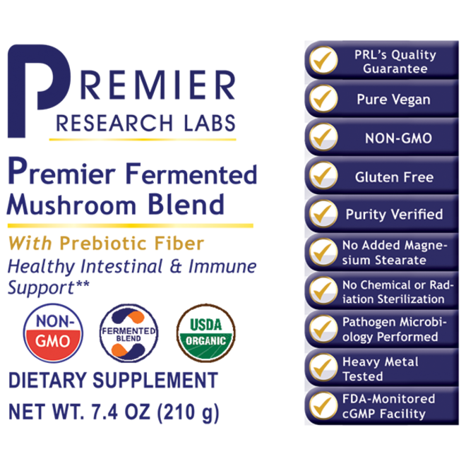 Fermented Mushroom Blend, Premier, 7.5 oz