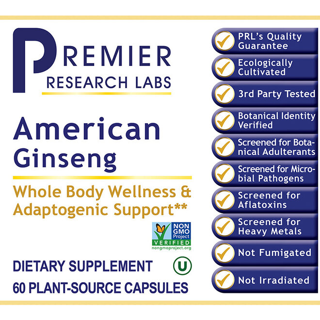 American Ginseng (60 Vcaps)