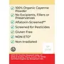 Organic Cayenne Powder (1.5 oz/jar)