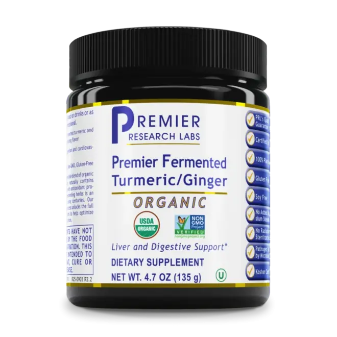 Fermented Turmeric/Ginger, Premier, 4.7 oz