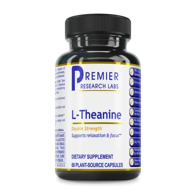 L-Theanine Capsule, Premier (60 caps)