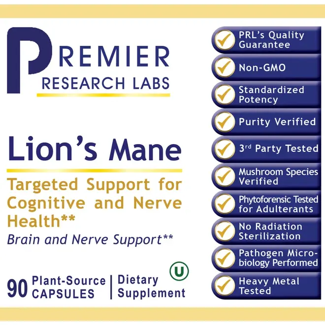 Lion's Mane Capsule, Premier (90 caps)