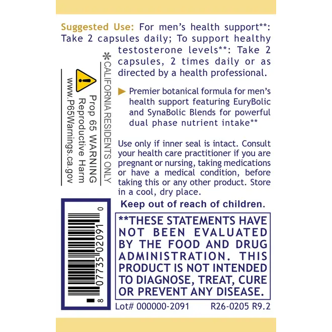 Men's Performance Edge (formerly Premier Testosterone) (60 Vcaps)