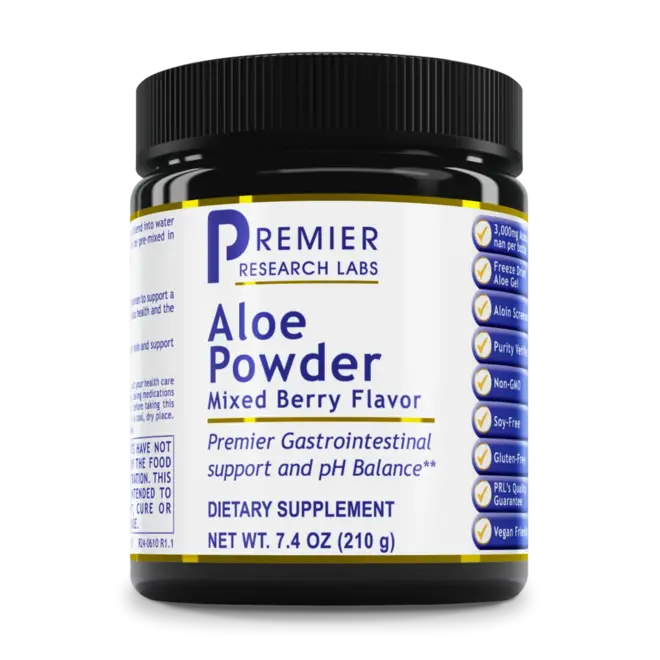 Aloe Powder, 7.4 oz  (Contains AceMannan) NEW!