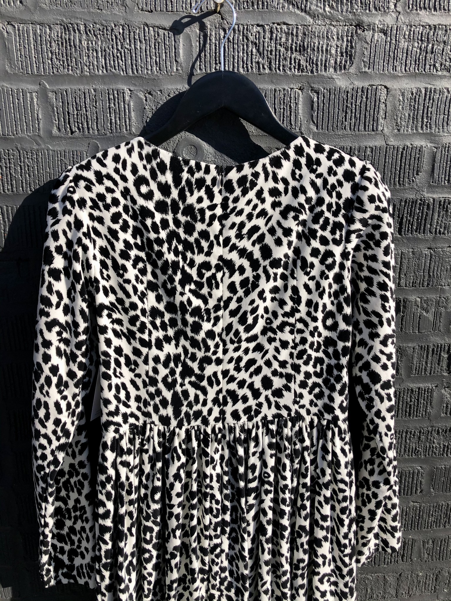 velvet cheetah dress