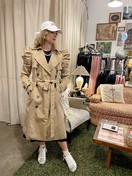 puff sleeve trench - Marmalade