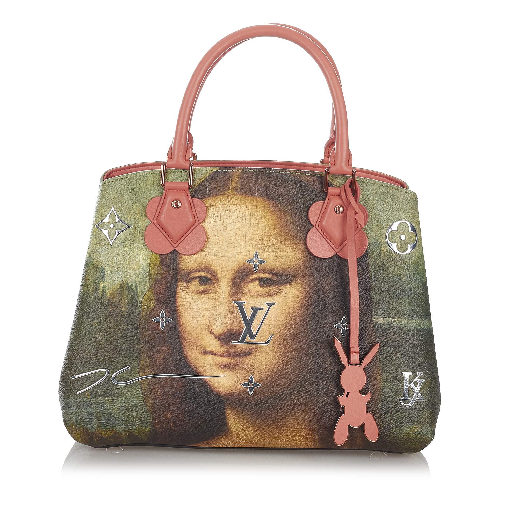 Louis Vuitton x Jeff Koons Masters pre-owned Montaigne MM two-way Handbag -  Farfetch