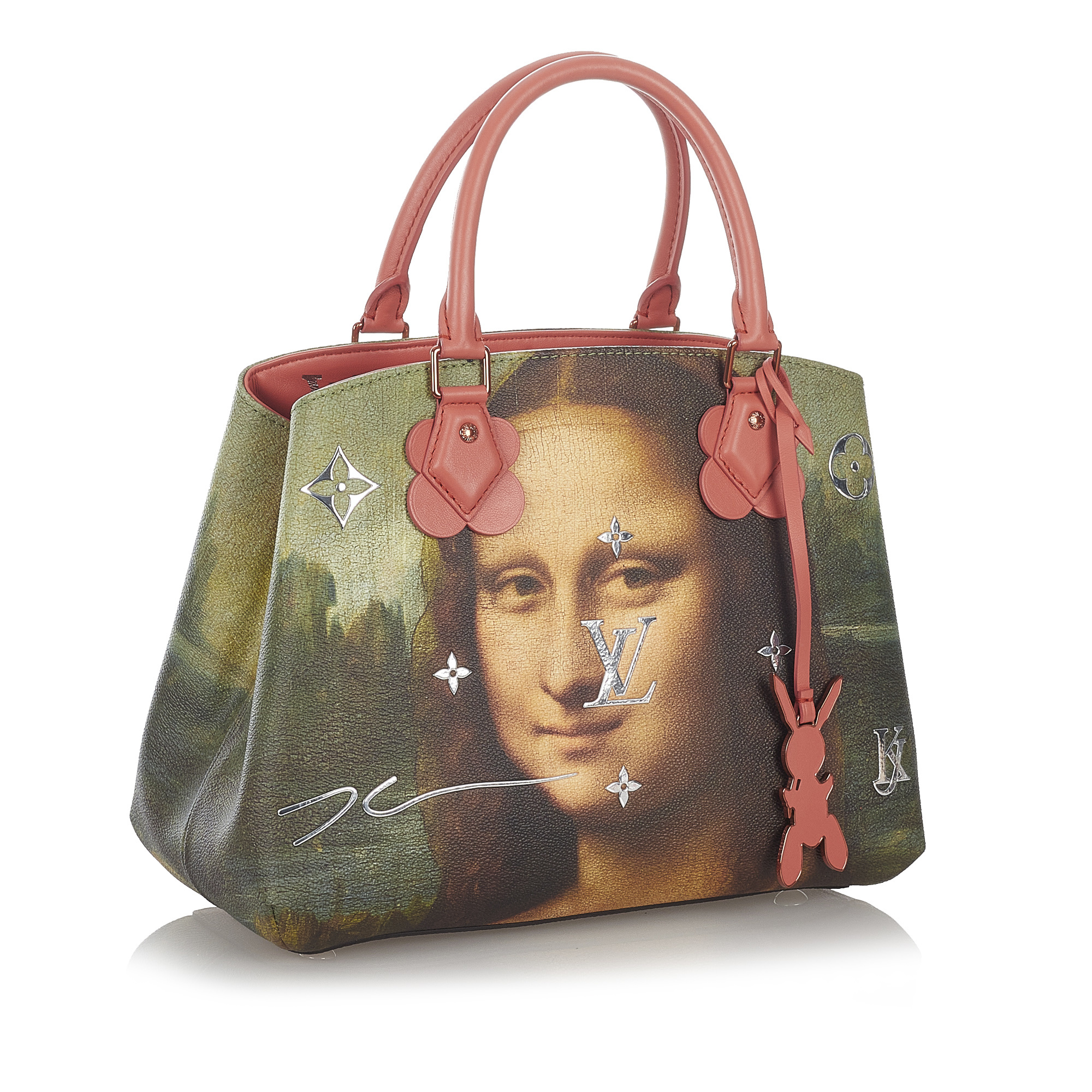 Louis Vuitton Da Vinci Leather Handbag As Part Of Masters