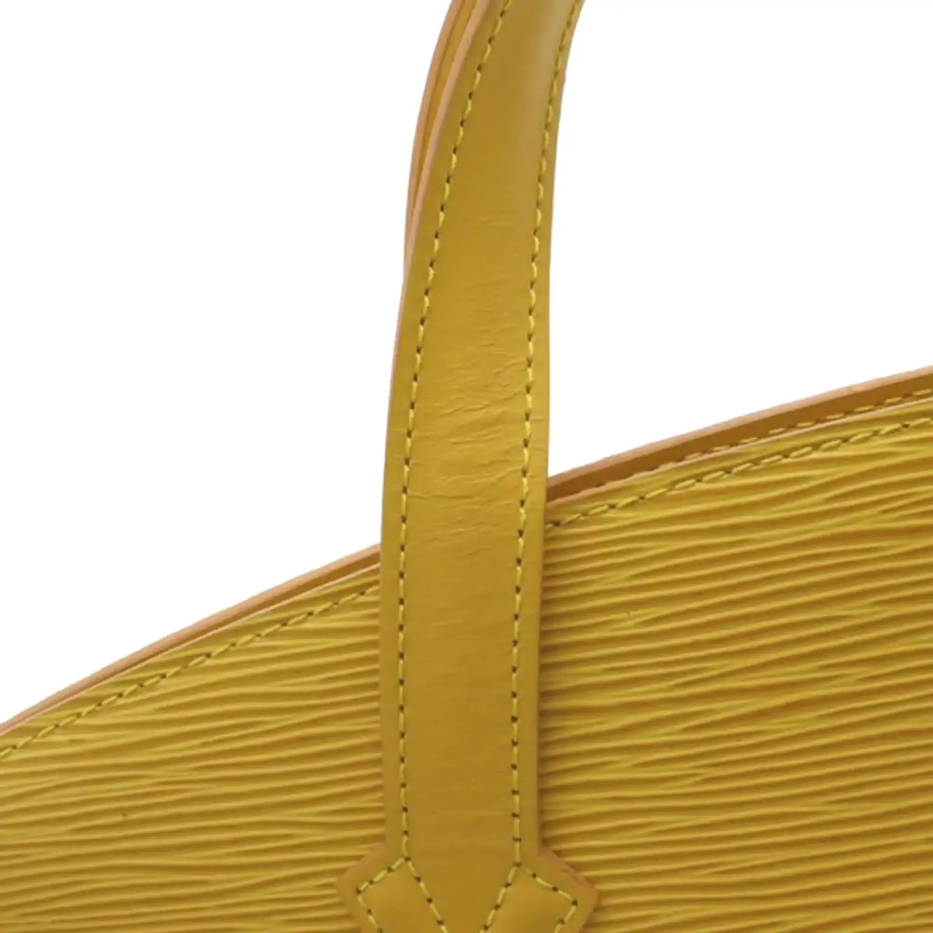Louis Vuitton Epi Saint Jacques PM Short Strap Yellow