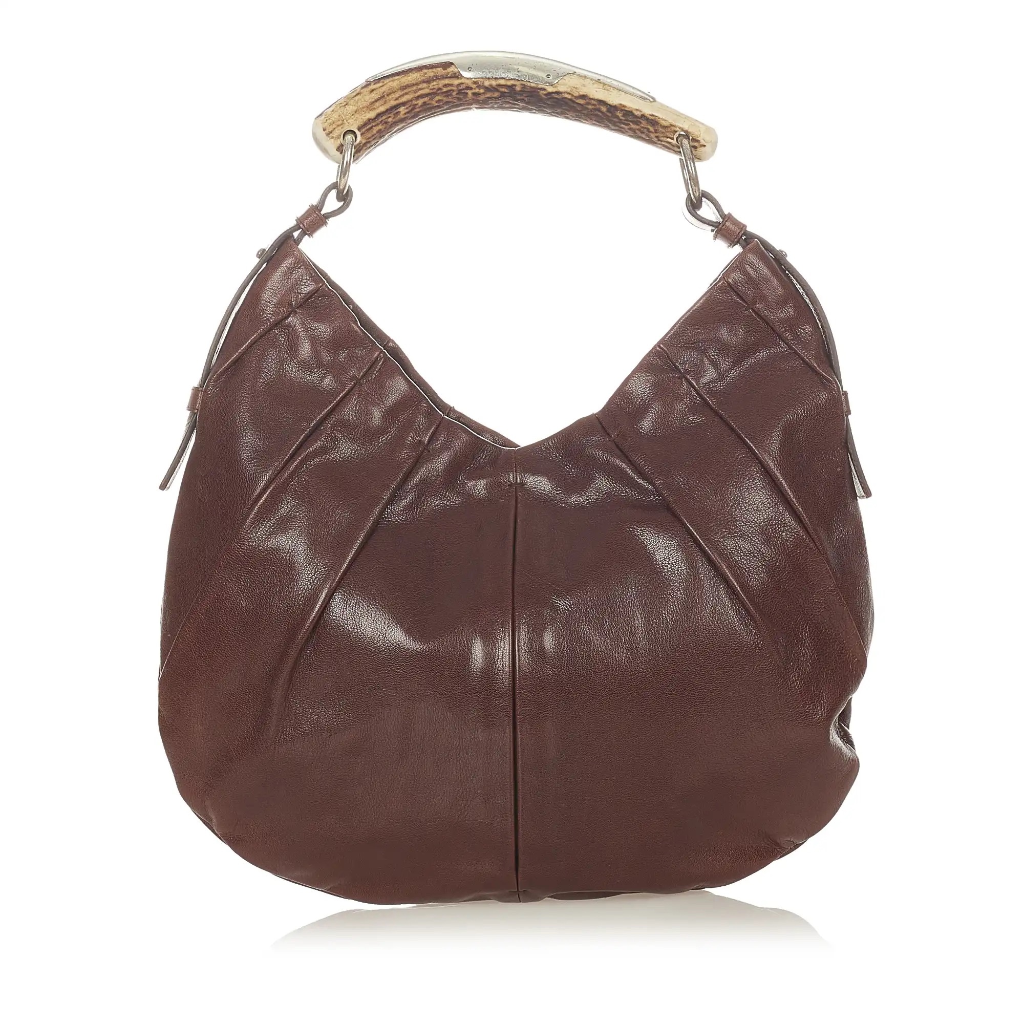 Mombasa Leather Shoulder Bag - Marmalade