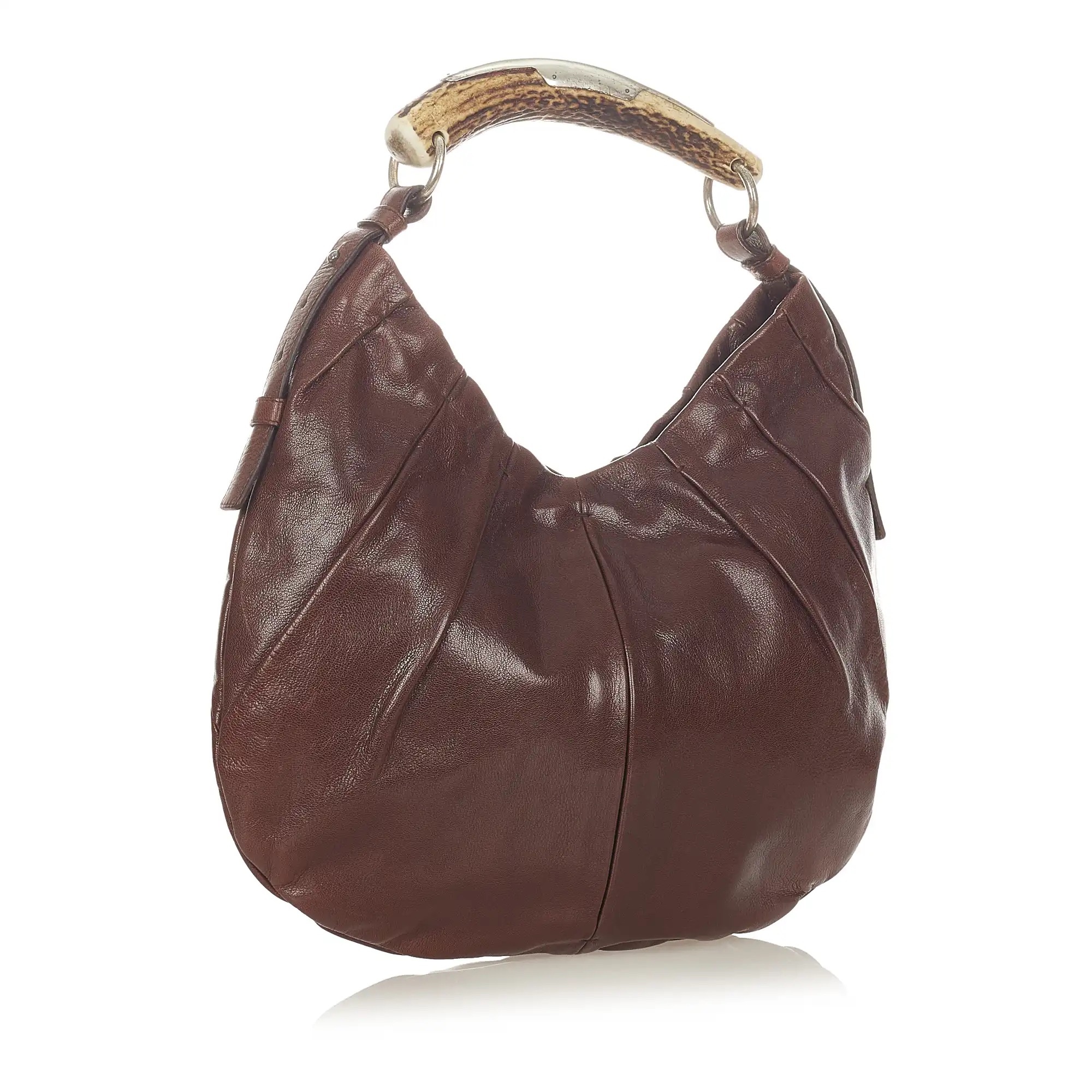 Mombasa Leather Shoulder Bag - Marmalade
