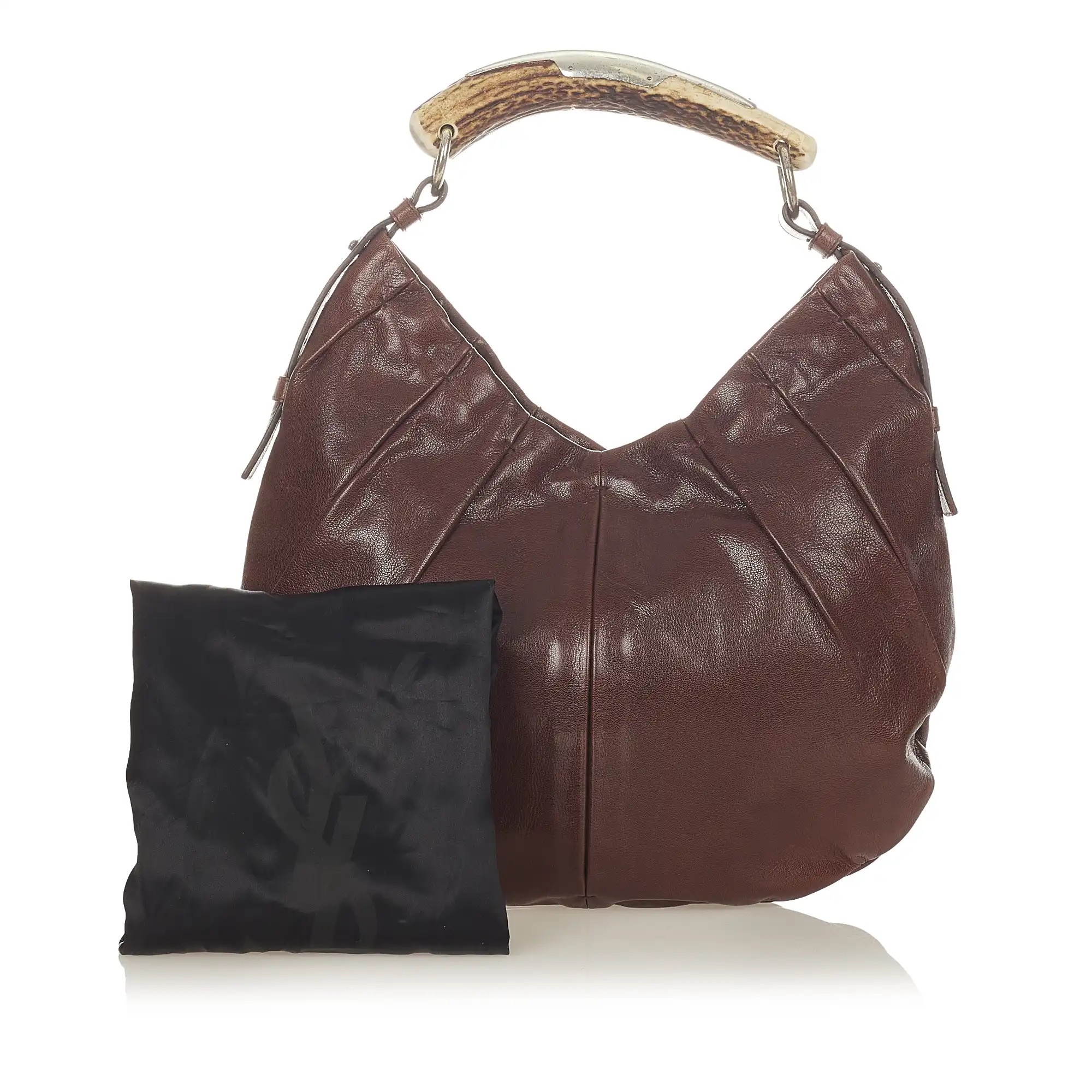 Mombasa Leather Shoulder Bag - Marmalade