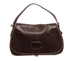 prada brown leather shoulder bag - Marmalade