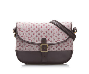 Louis Vuitton Monogram Mini Lin Marjorie Beige Shoulder Bag For