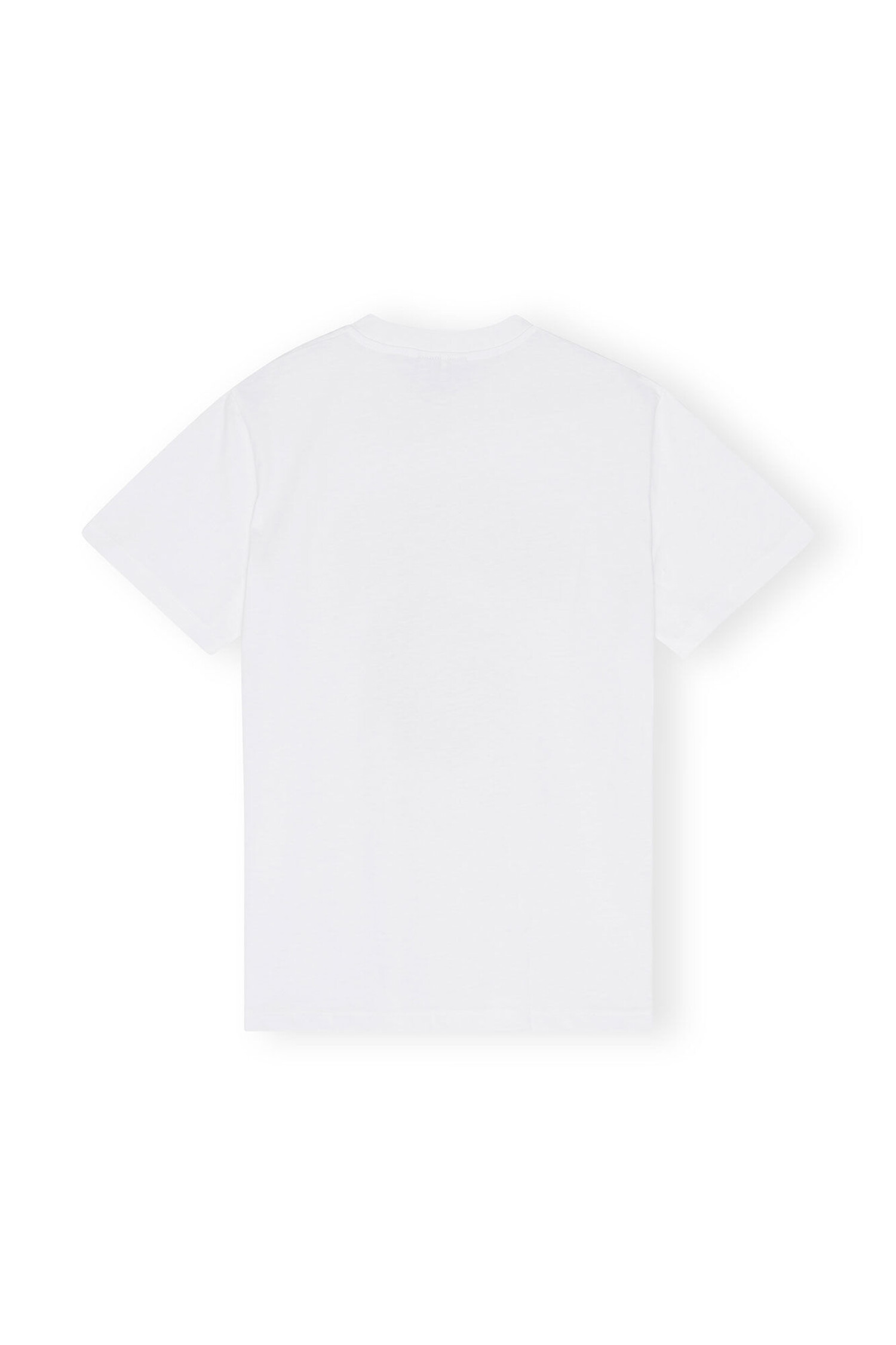 Ganni Peach T-Shirt - White