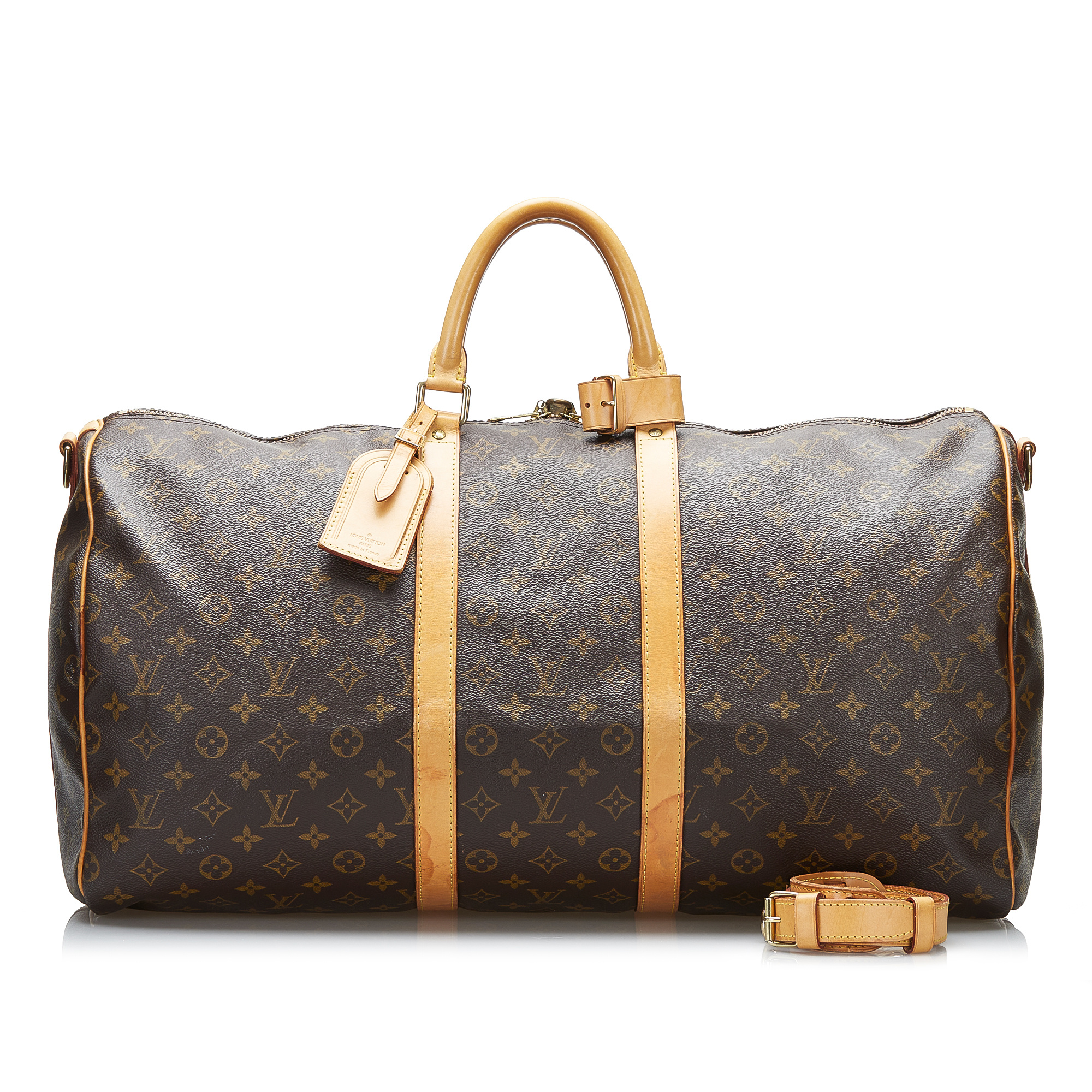 Pre-Owned Louis Vuitton Keepall Bandouliere Monogram 55 