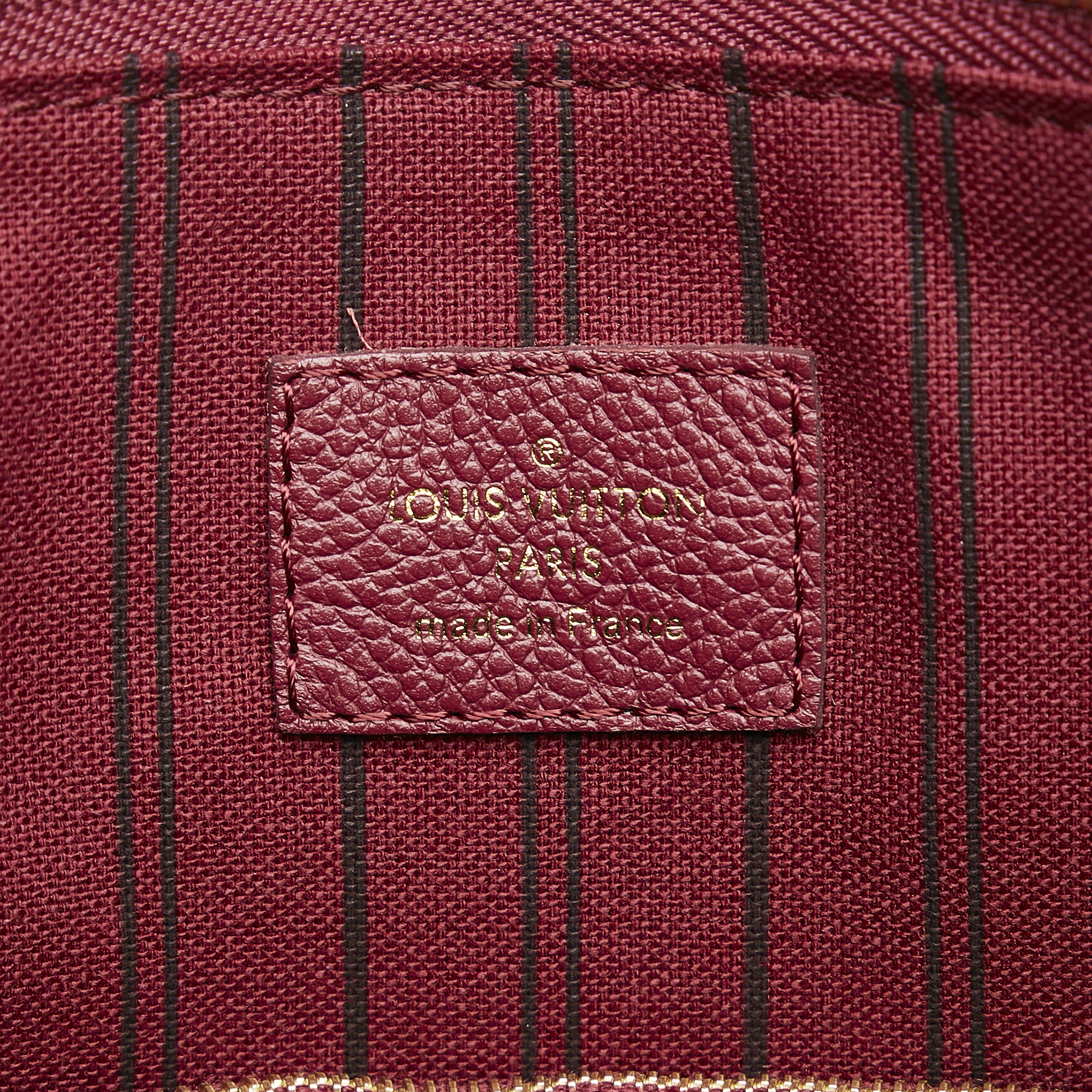 Louis Vuitton Aurore Monogram Empreinte Leather Lumineuse PM Bag