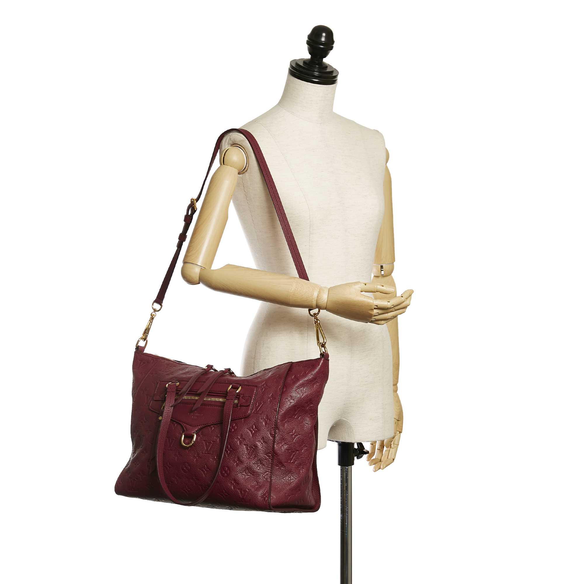 Louis Vuitton Lumineuse PM Empreinte Leather Shoulder Bag