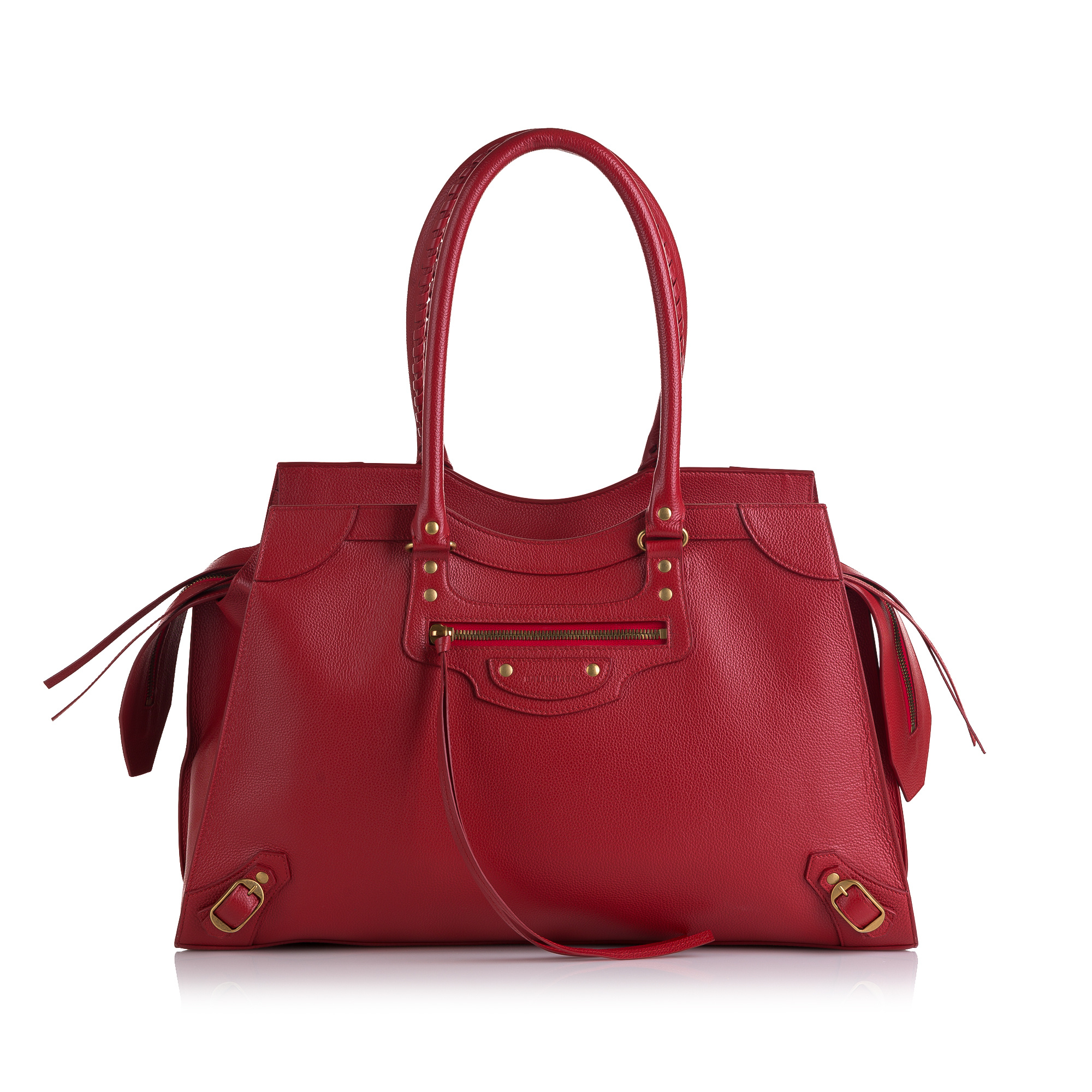Red balenciaga handbag new arrivals