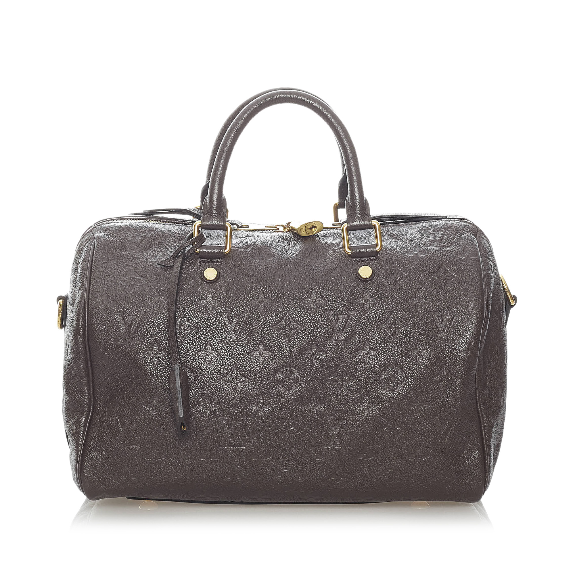 LV Monogram Empreinte Speedy 30 Bandouliere Marmalade