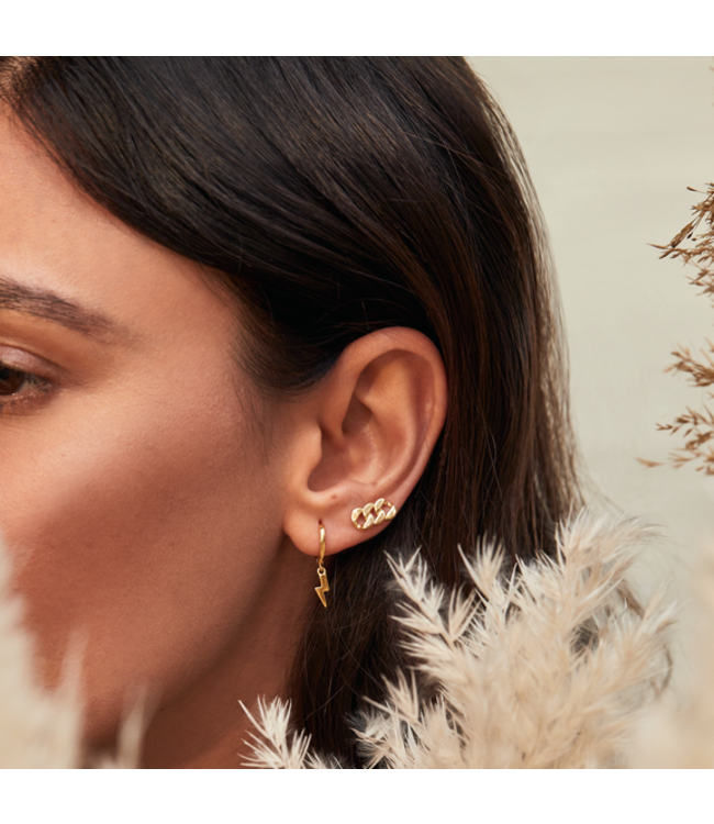 Brodie Studs - Gold // FYB main image 1