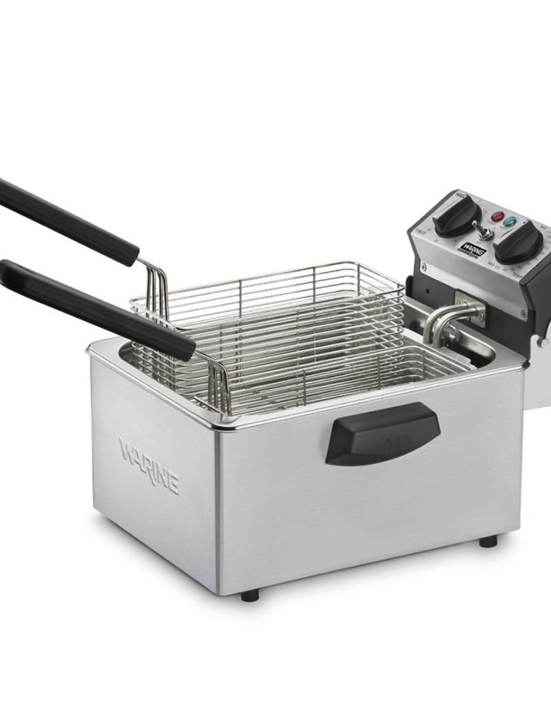 WARING PROFFESIONAL / CONAIR WDF75RC Waring Deep Fryer  2 Baskets 8.5 Lb  (NSF Approved)