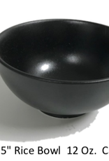 UNIVERSAL ENTERPRISES, INC. BK-0090 4.5” round bowl 12 oz Black 24/cs