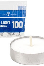 FOUR SEASONS 11565 Tea Lights, 100ct white candles