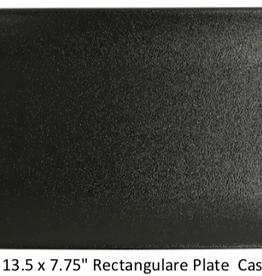 UNIVERSAL ENTERPRISES, INC. BK-0052 13.5 x 7.75” Rect Platter Black