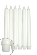 GENERAL WAX & CANDLE 740802 General Wax 8” Formal Dinner White 144/case