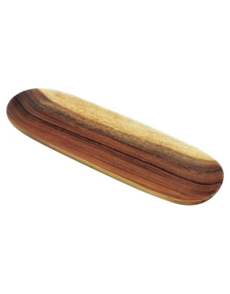 K0571 PM  Wood Baguette Tray 16.5x5.5x1