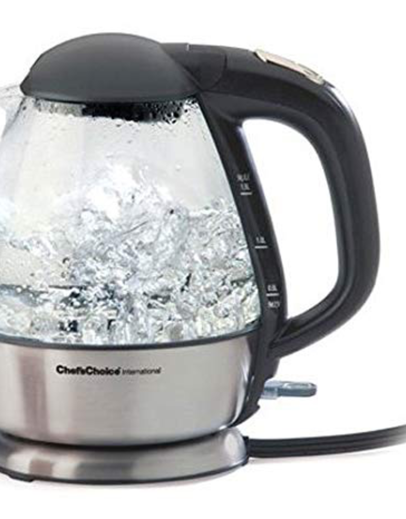 EDGECRAFT 6800001 EDGECRAFT Chef's Choice Cordless Electric Glass Kettle
