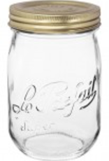 Down to Earth Dist. 940011 Le Parfait screw top jar canning  w/  lid 1Liter 33 oz.