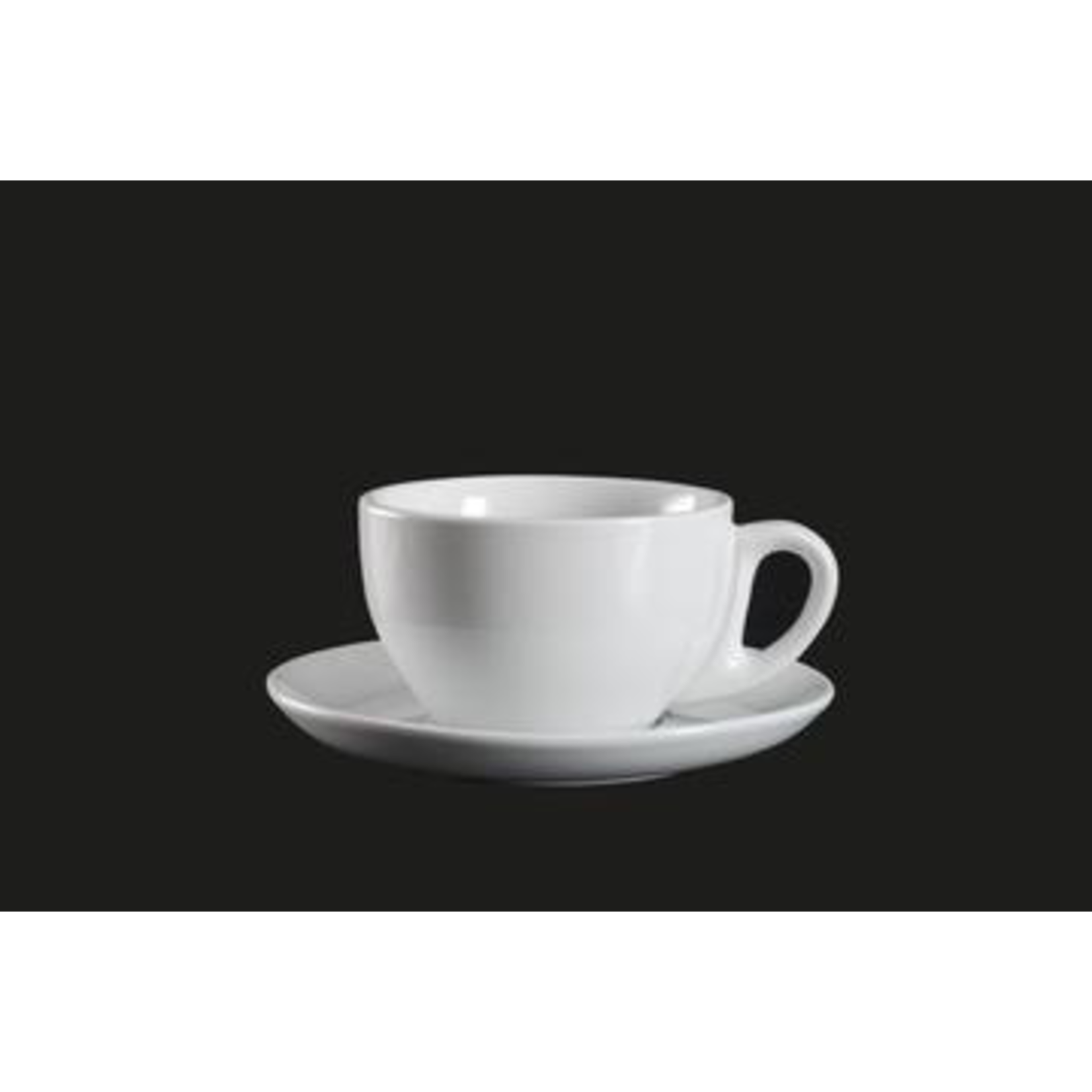 Palate and Plate AW-0076  6.75'' Rd. Cappuccino Saucer 24/cs