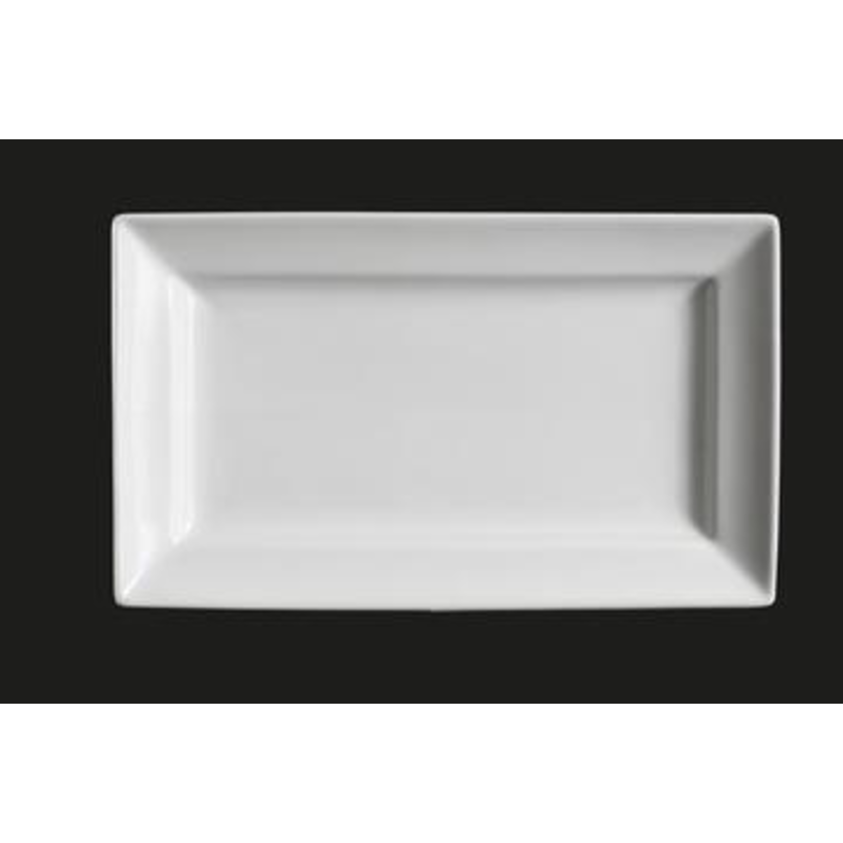 Palate and Plate AW-7044 14.5 X 8.5'' Rect. Shallow Plate 24 Oz.  8/cs