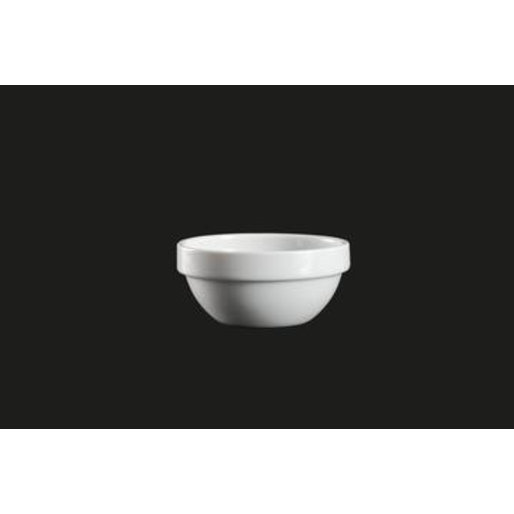Palate and Plate AW-1530 3.5'' Round Stackable Bowl 4 Oz. 48/Cs
