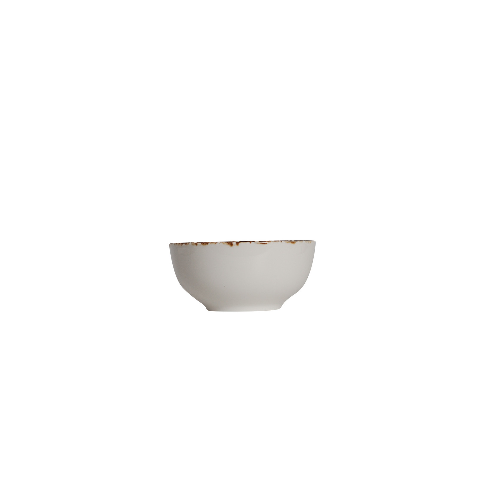Palate and Plate Aw-8770 4.5” round bowl splash white 36/cs
